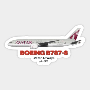 Boeing B787-8 - Qatar Airways Sticker